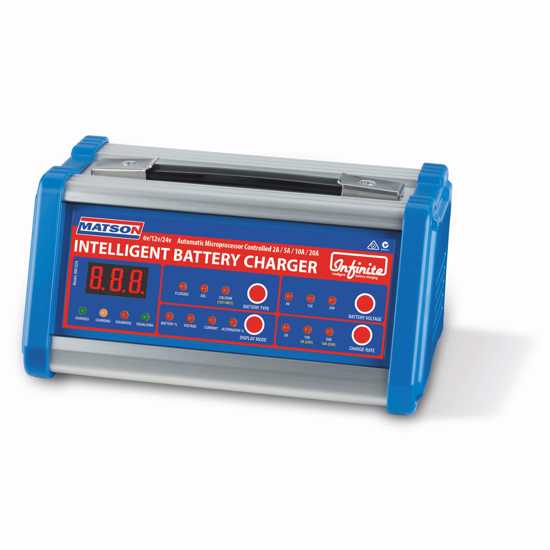 Matson 6/12/24V Infinite Battery Charger (Each)