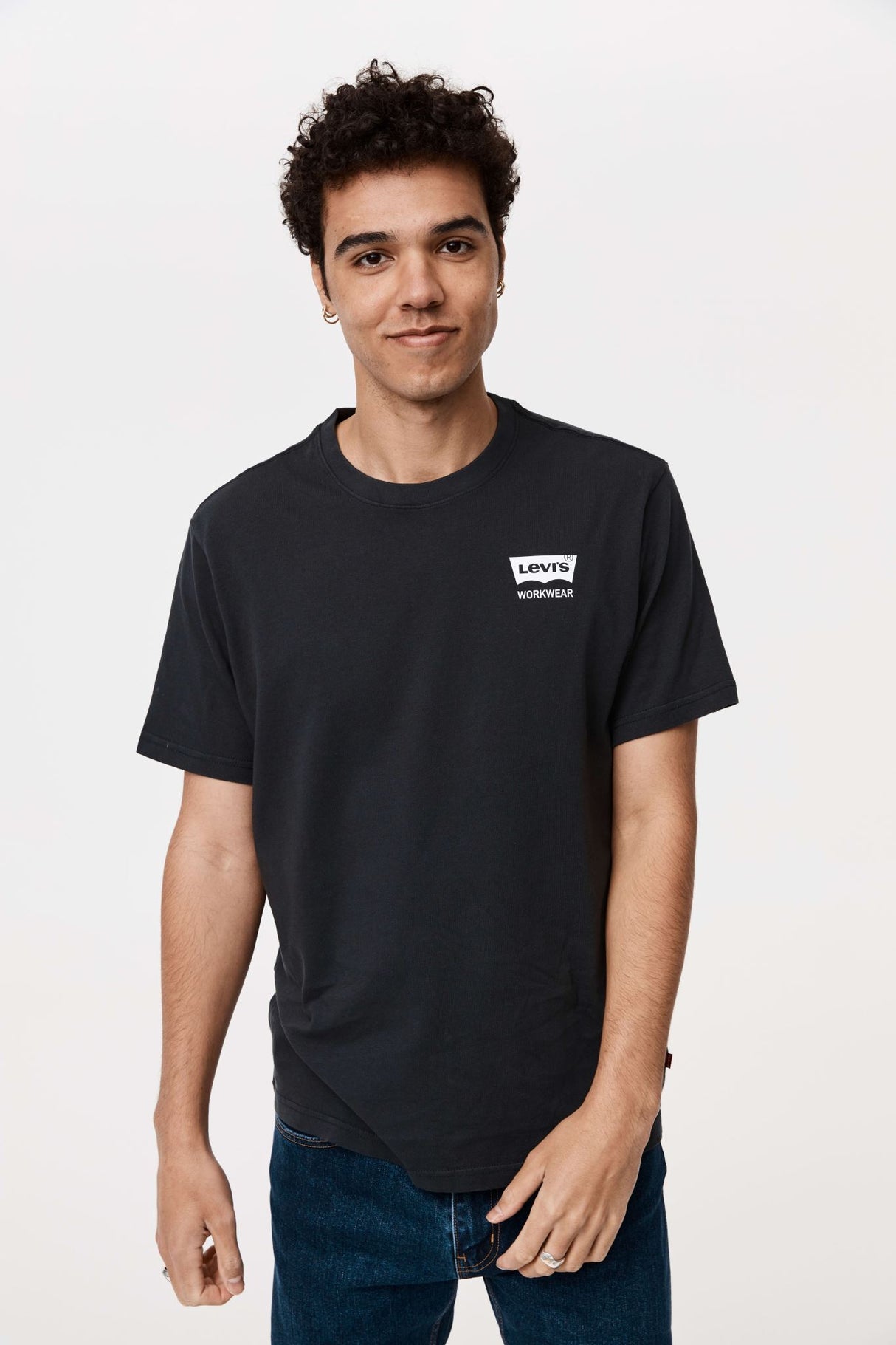 Levis, Relaxed Graphic Tee, 16143 - Black (Size: XL)