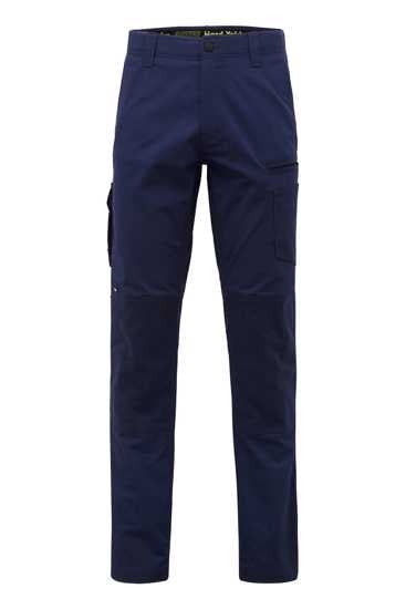 Hard Yakka Raptor Active Pant in navy, size 97, featuring durable ripstop fabric and functional Y-LAB pocket systems.