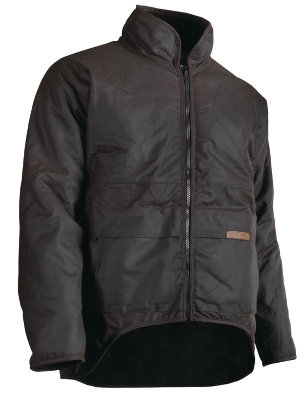 Styx Mill, Oilskin Jacket - Brown - L