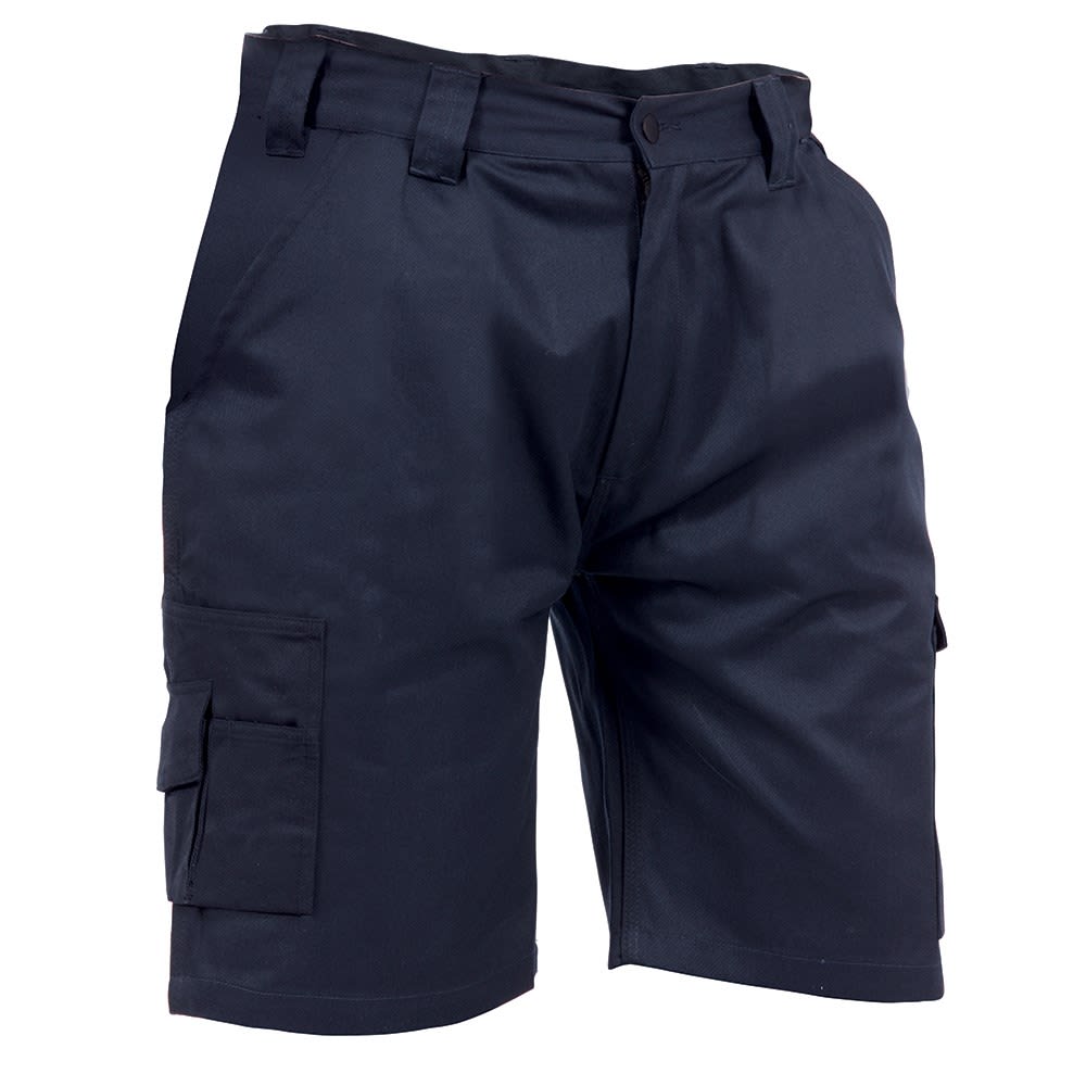 Bison, Cotton Cargo Short, 19002 - Navy (Size: 87)