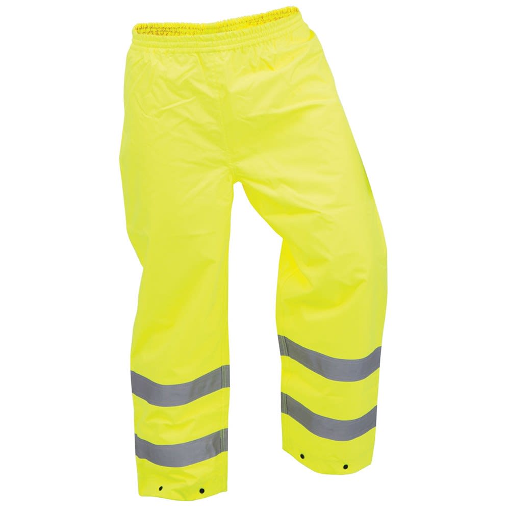 Bison, Stamina Hi Vis Over Trouser, 140051 - Fluoro Yellow - 4XL