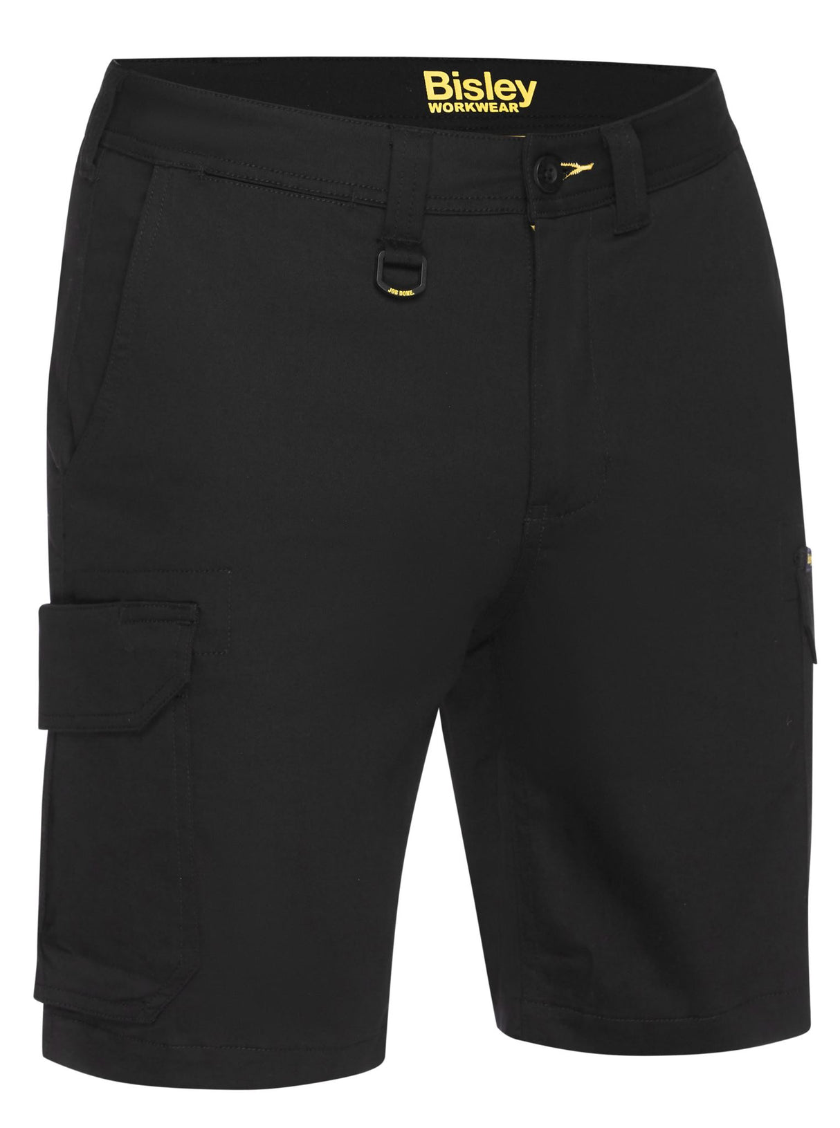 Bisley, Stretch Cotton Cargo Short, BSHC1008 - Black - 122