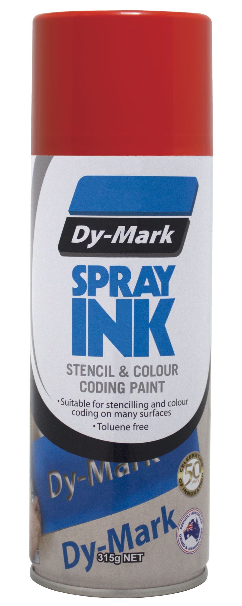 Dy-Mark Spray Ink Red 315g