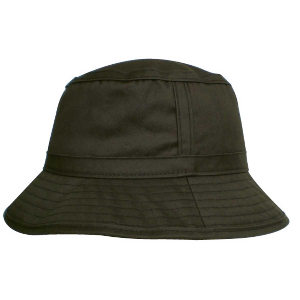 Legend Life, Oilskin Bucket Hat, 4372 - Dark Brown - S/M