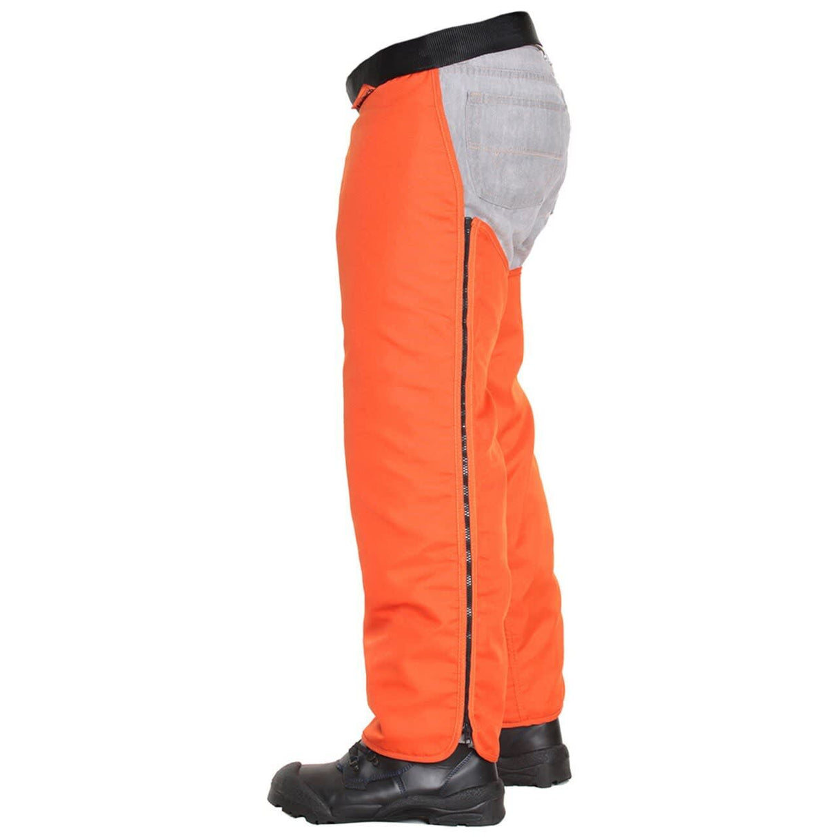 Clogger, Zipped Chainsaw Chaps - Orange - SM