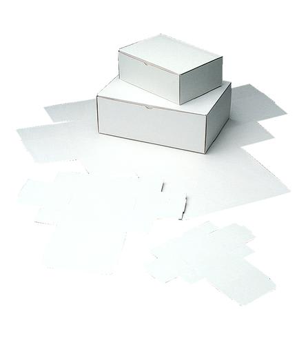 Self-Locking Diecut Case - White Outer, 100/Case
