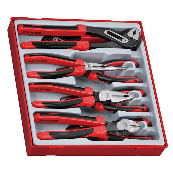 Teng 8pc MB TPR Grip Plier Set-TTD-Tray