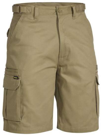 Bisley, Original 8 Pocket Cargo Short, BSHC1007 - Khaki (Size: 122)