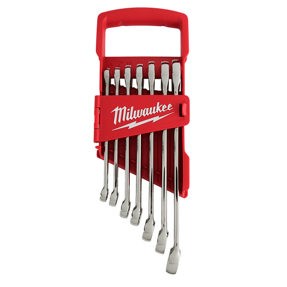 Milw Comb. Ring & Open End Imperial Spanner Set