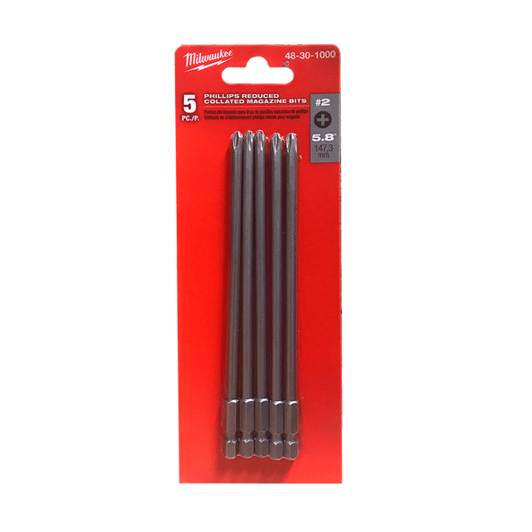 Milwaukee Collated Screw Gun Reduced Bits M18