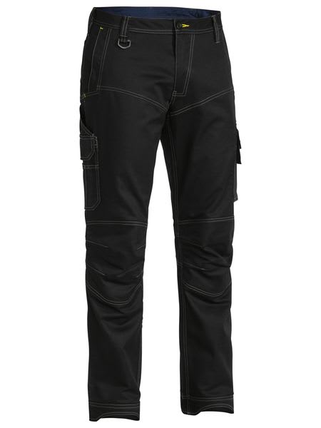 Bisley, Airflow Ripstop Cargo Pant, BPC6475 - Black (Size: 77)