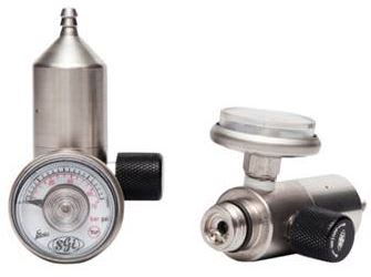 CAC Stainless Steel Fixed Flow Regulator 1.0L/min