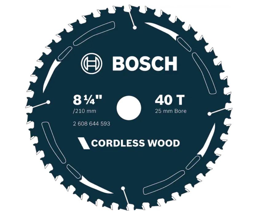Cordless Circular Wood Saw Blade 210mm - Bosch