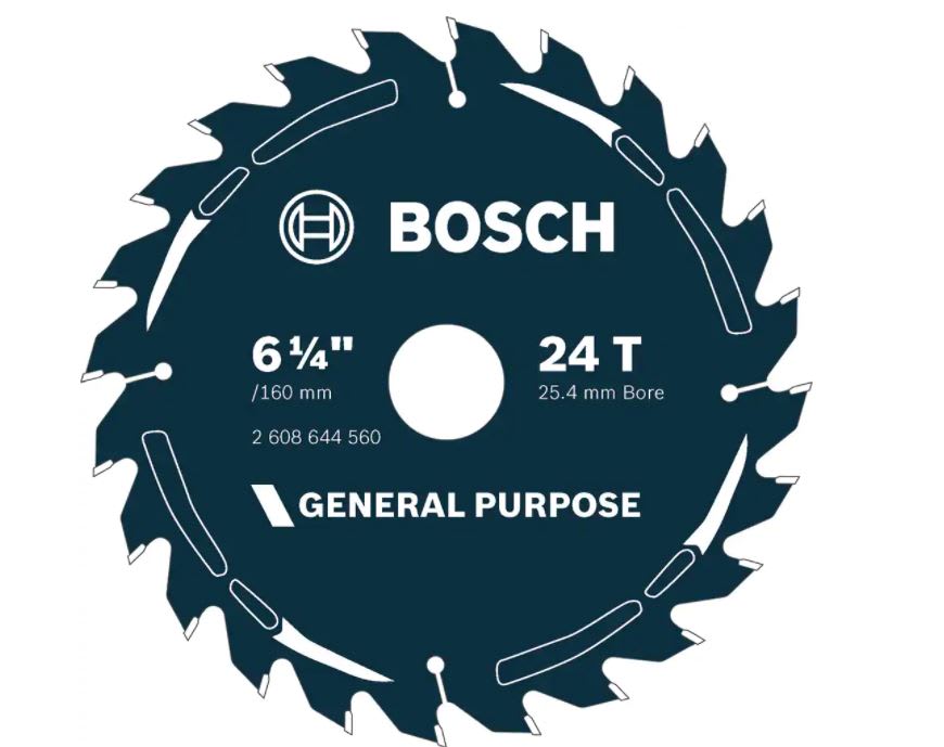 Saw Blade Circular Wood Cutter 160mm- 24T - Bosch