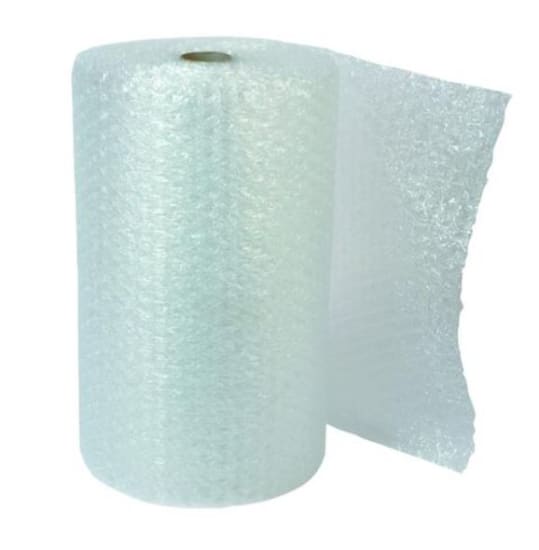 Polybubble bubble wrap roll, 300mm x 300mm, 60m, perforated for easy use, lightweight, and provides excellent cushioning.
