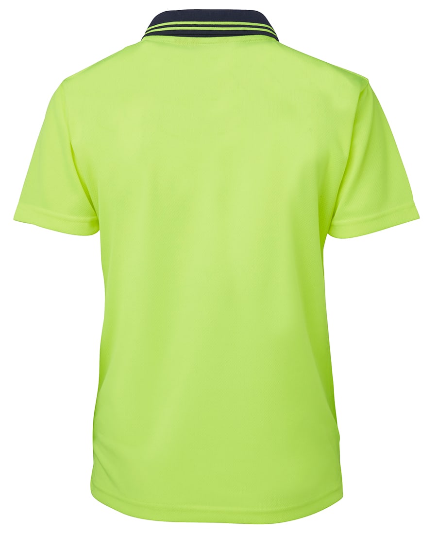 JB's Wear, Women's Hi Vis Polo, 6LHCP - Lime/Navy - 22