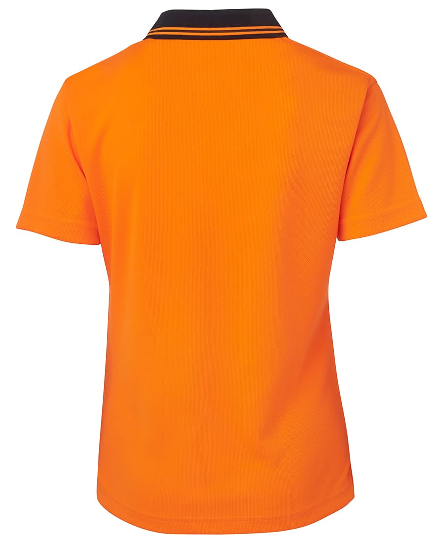 JB's Wear, Women's Hi Vis Polo, 6LHCP - Lime/Navy - 22