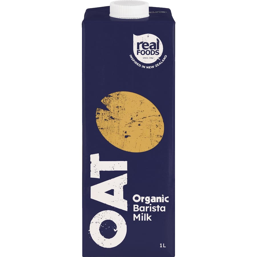 Real Foods Oat Drink Barista Organic Carton 1L
