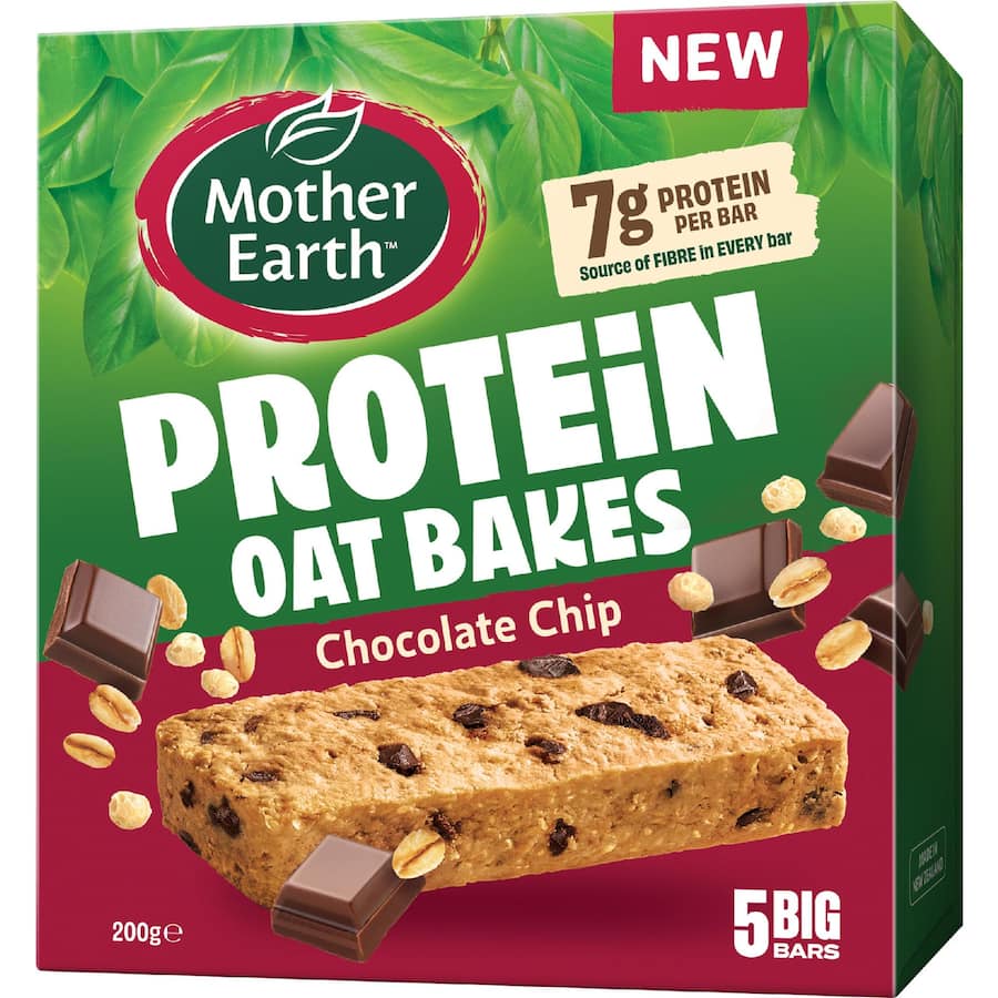 Mother Earth Protein Oat Bakes Chocolate Chip 200g