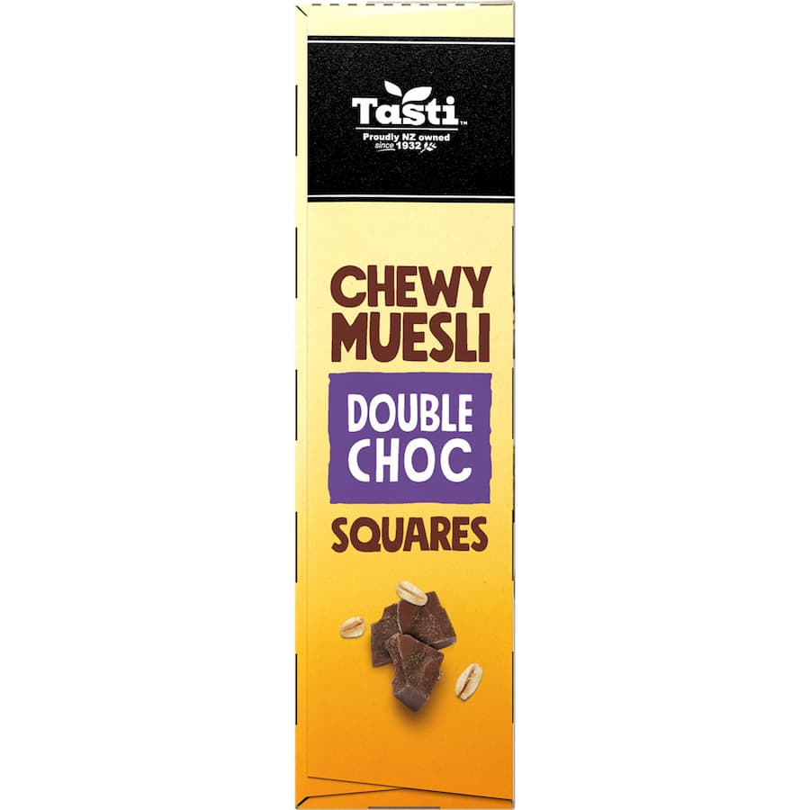 Tasti Chewy Muesli Squares Double Choc 5pk 175g