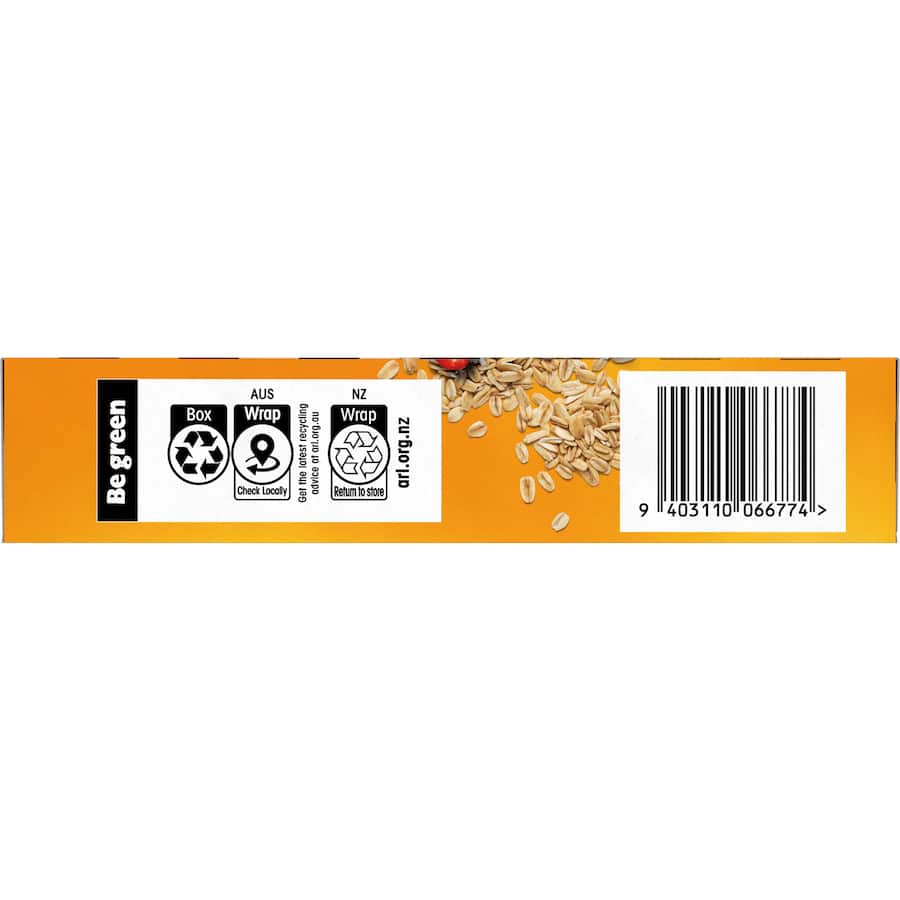 Tasti Chewy Muesli Squares Strawberry & White Choc 5pk 175g