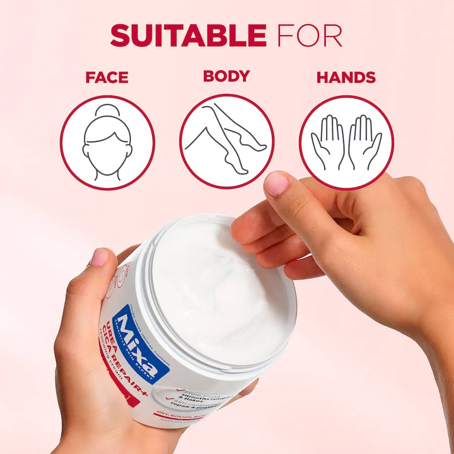 Mixa Body Cream Urea Cica Repair+ 400mL