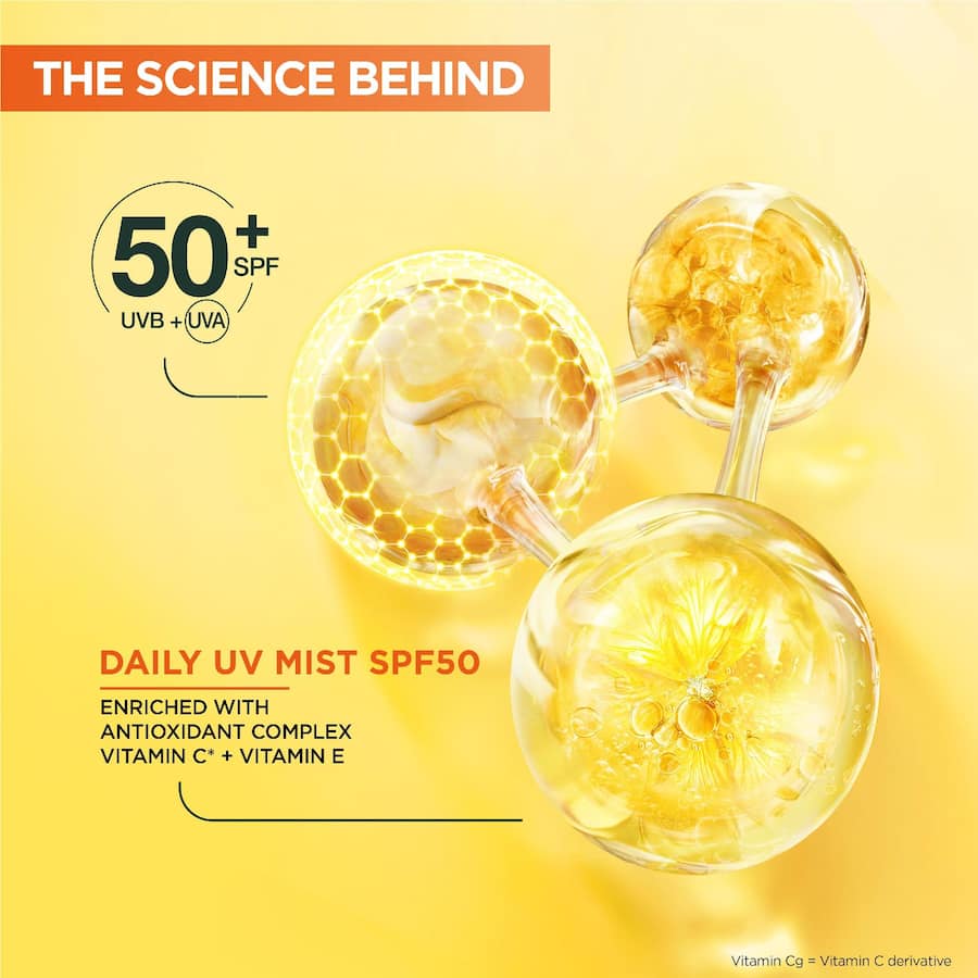 Garnier Vitamin C Mist Spf 50+ 75mL