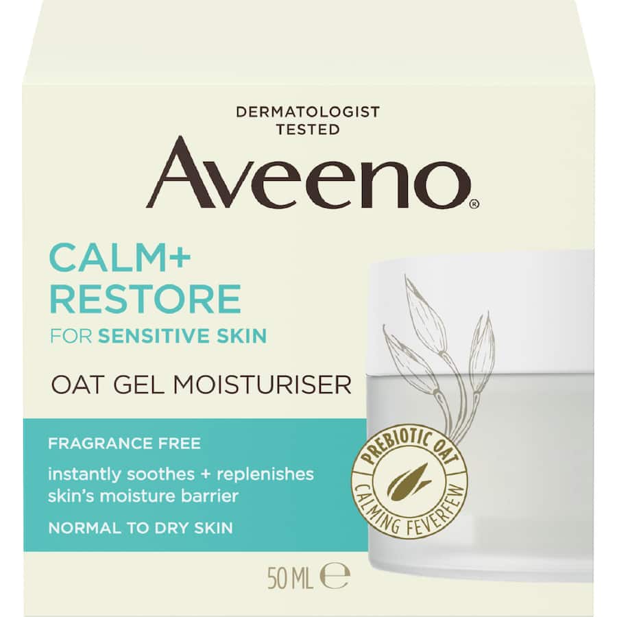Aveeno Face Moisturiser Calm & Restore 50mL