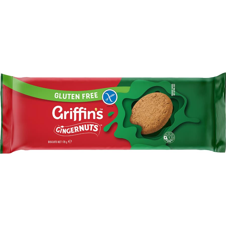 Griffin's Biscuits Gingernuts Gluten Free 170g