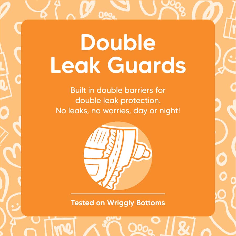 Cute & Co Nappies Crawler Boys & Girls 6-11kg Size 3 44pack