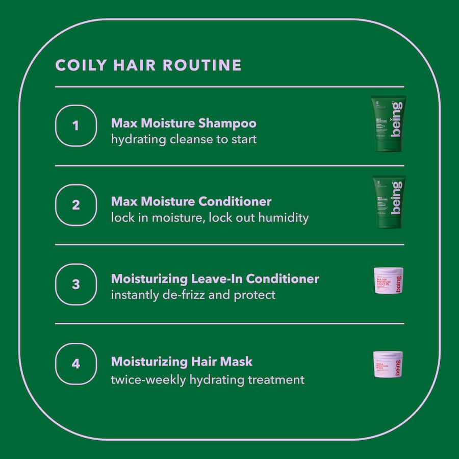 Being Max Moisture Shampoo Intense Moisturizing 354mL