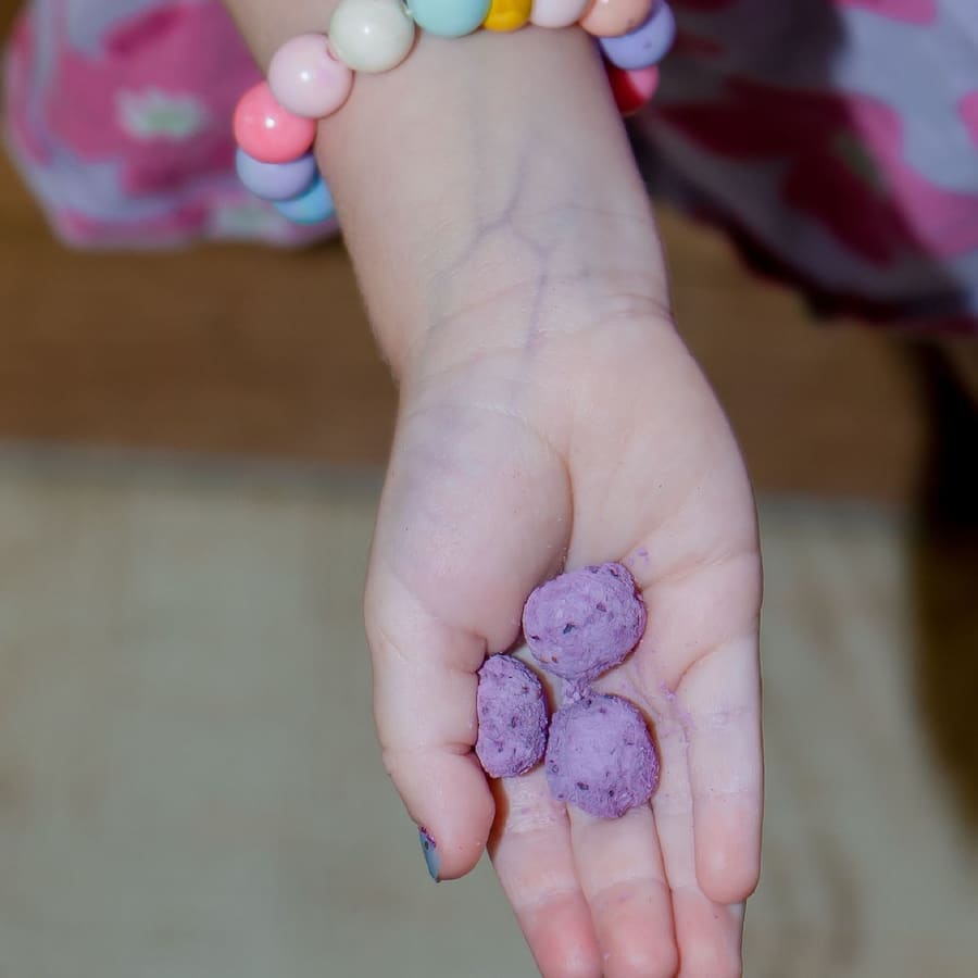 Naturkidz Yoghurt Meltz Baby Snacks Blueberry 15g