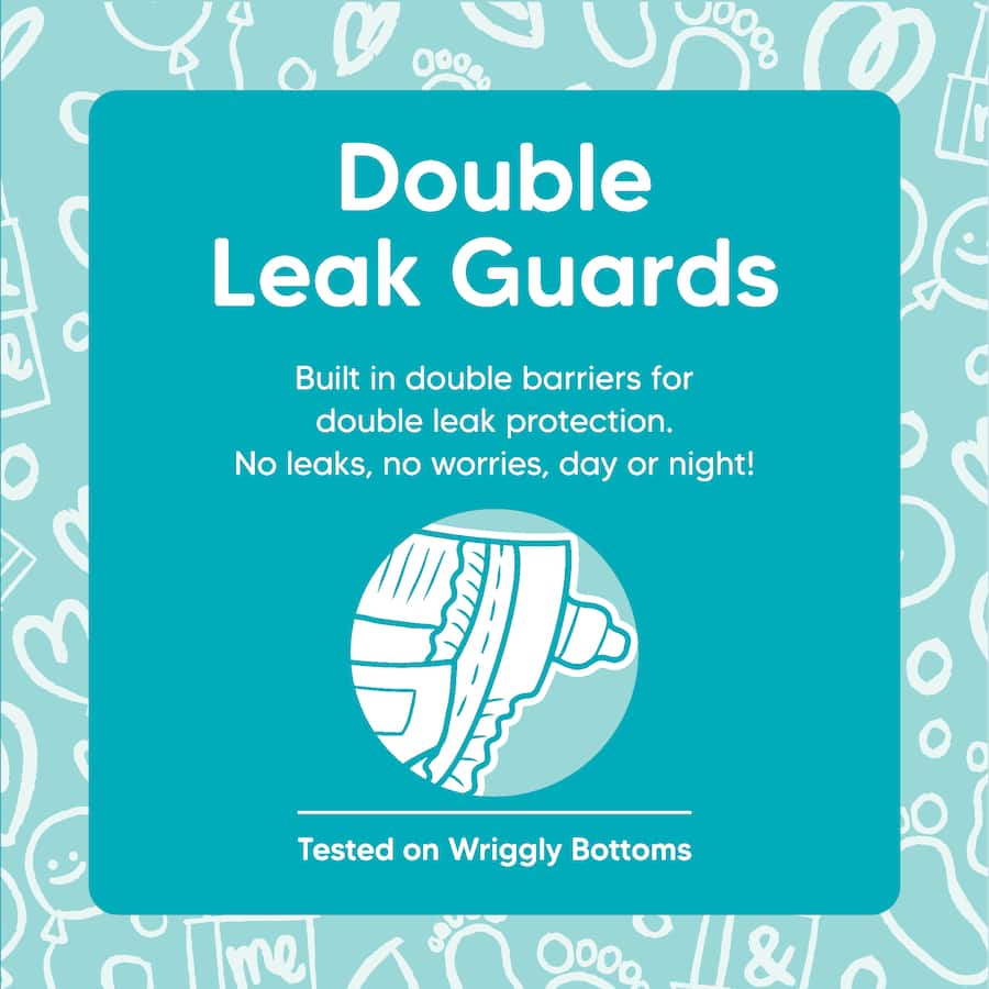 Cute & Co Nappies Toddler Boys & Girls 10-14kg Size 4 36pack