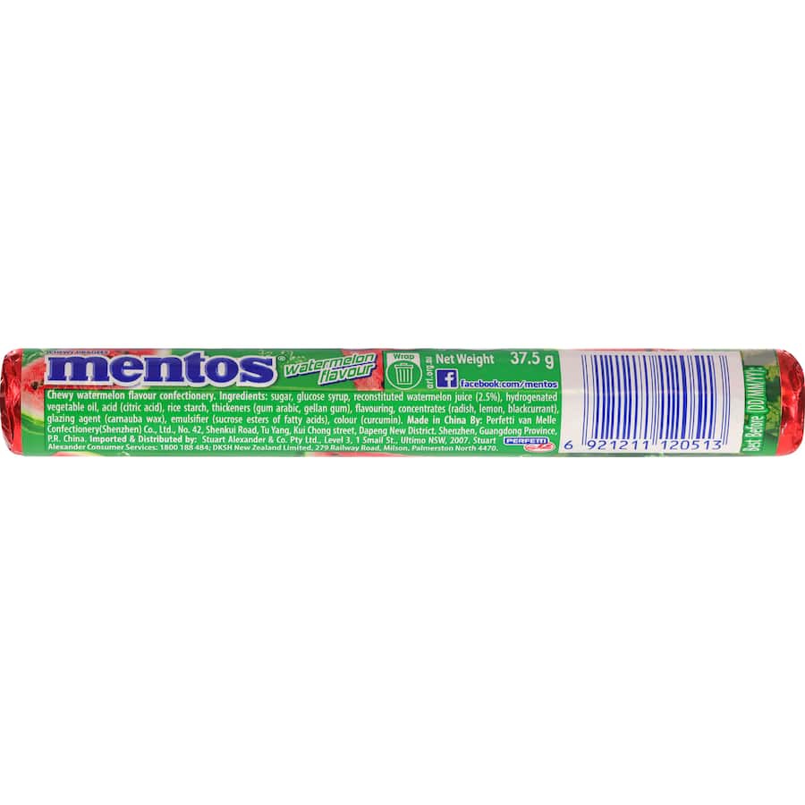 Mentos Sweets Chewy Watermelon 37.5g