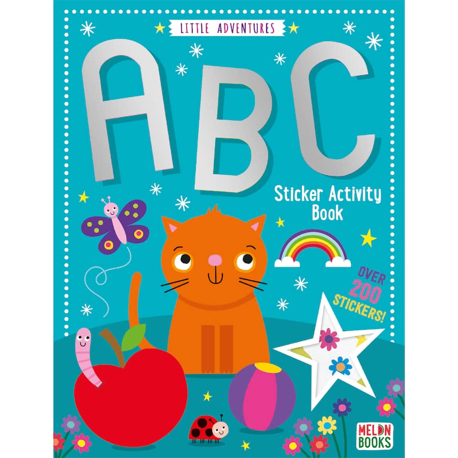 Little Adventures Sticker Book Abc