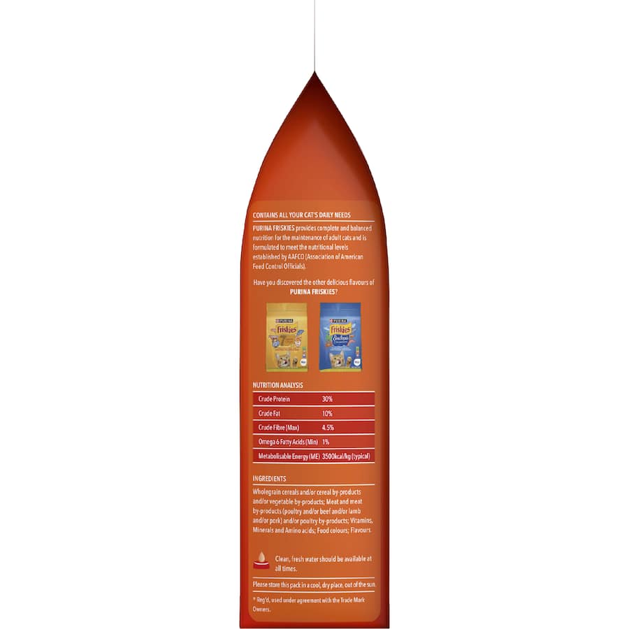 Friskies Dry Cat Food Meaty Grills Bag 700g