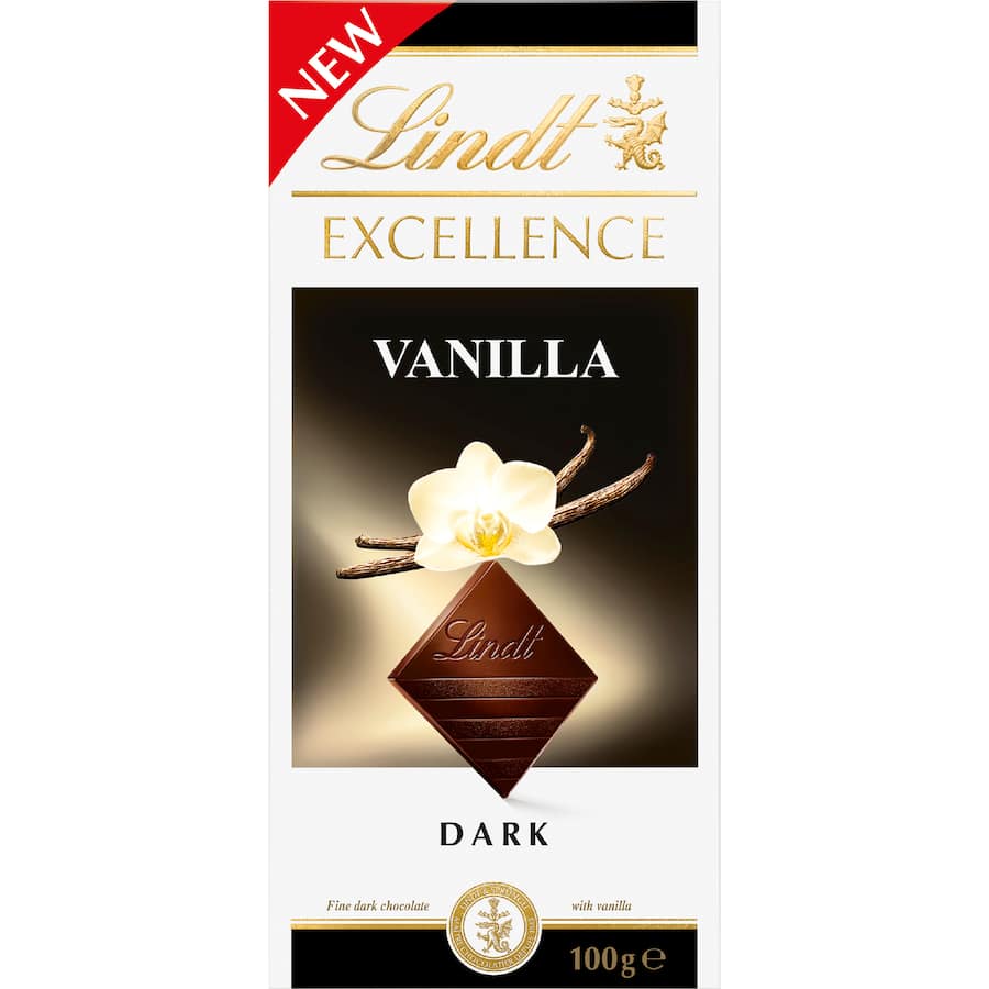 Lindt Excellence Chocolate Vanilla 100g