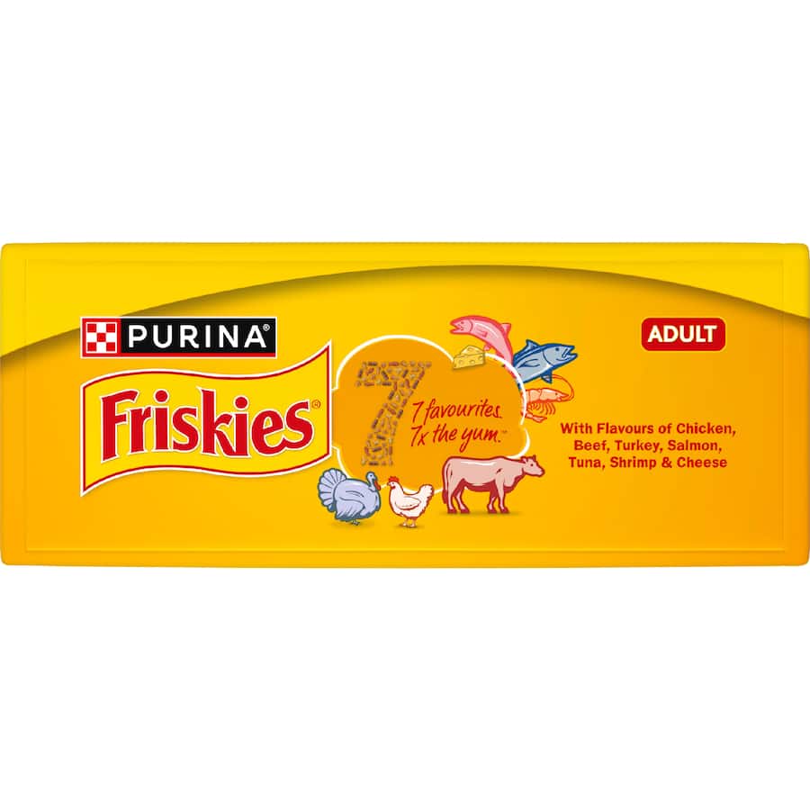 Friskies Dry Cat Food Seven Favourites Bag 700g