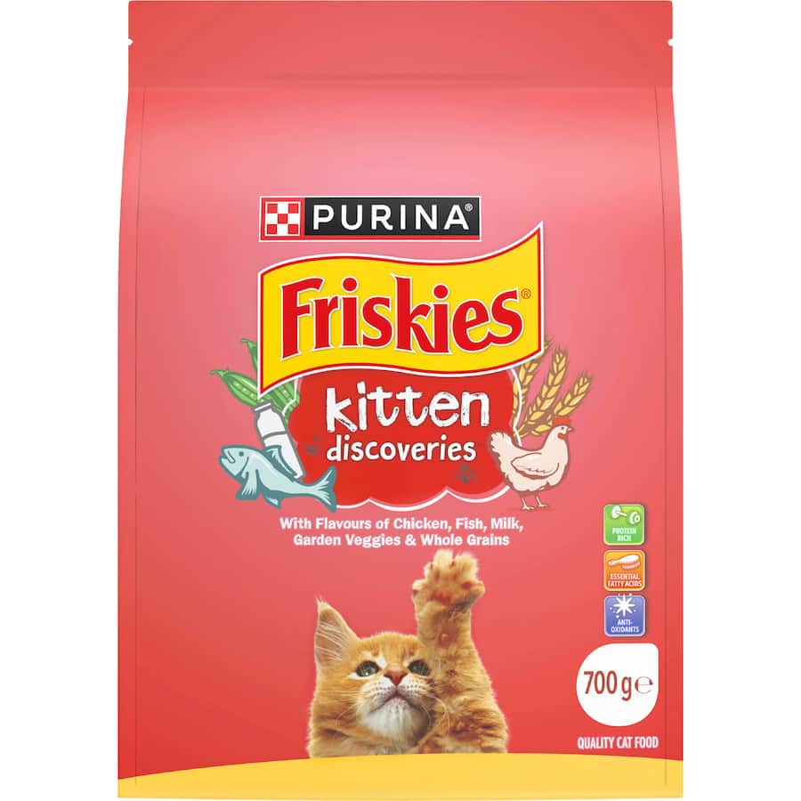 Friskies Kitten Dry Cat Food Discoveries 700g