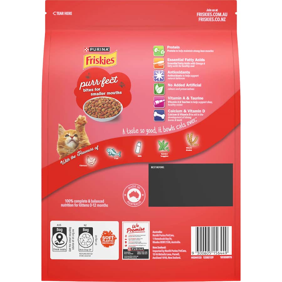 Friskies Kitten Dry Cat Food Discoveries 700g