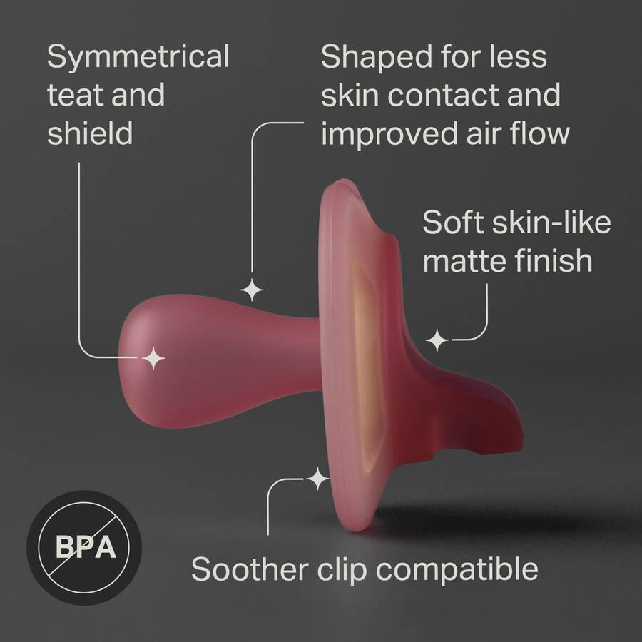 Tommee Tippee Soother Ultra Light Night 6-18mth - 2 pack