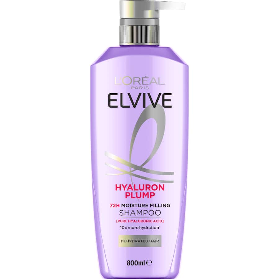 Loreal Elvive Shampoo Hyaluron Plump 72h Moisture 800mL