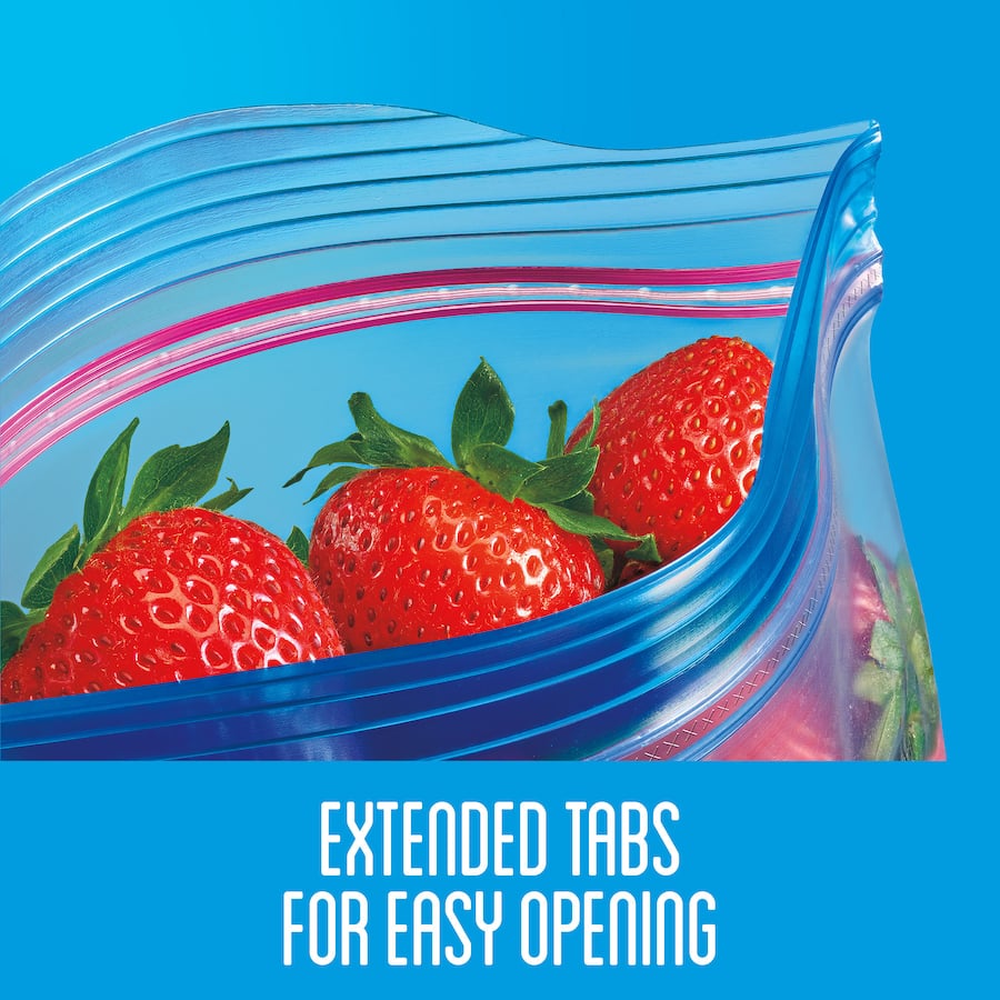 Ziploc Freezer Bags Jumbo Size Xl 10pack