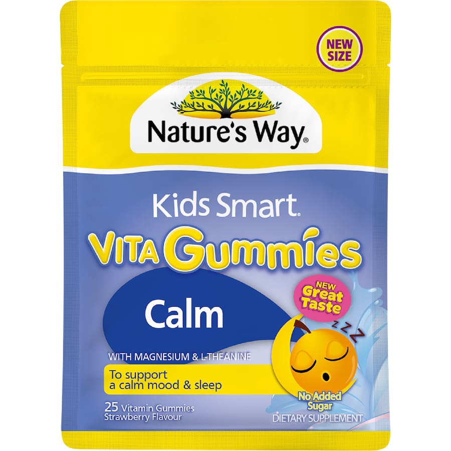 Nature's Way Kids Smart Vita Gummies Calm Pouch 25pack