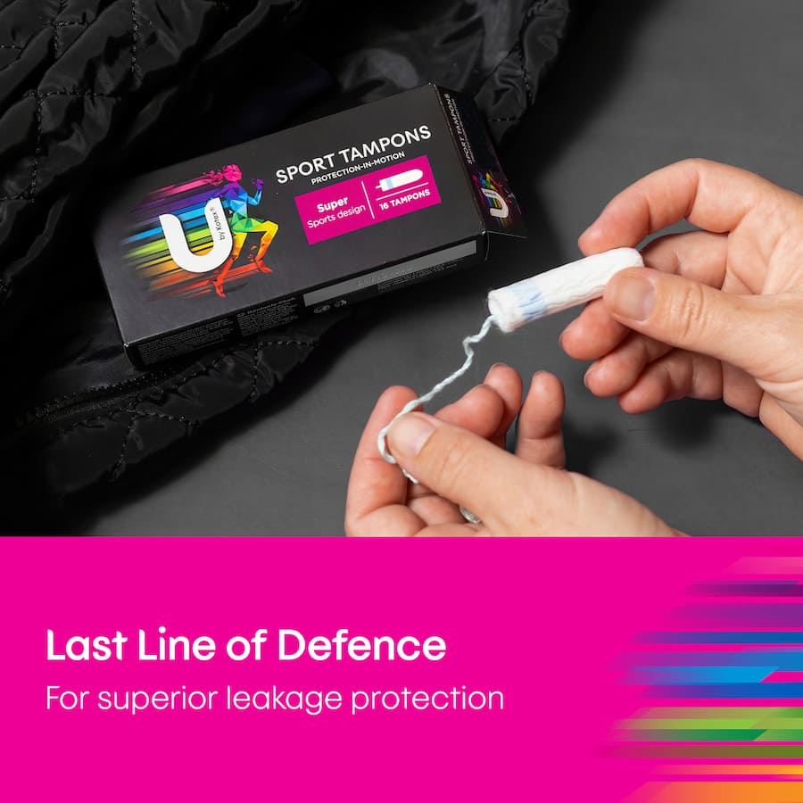 U By Kotex Tampons Super Sport 16pack