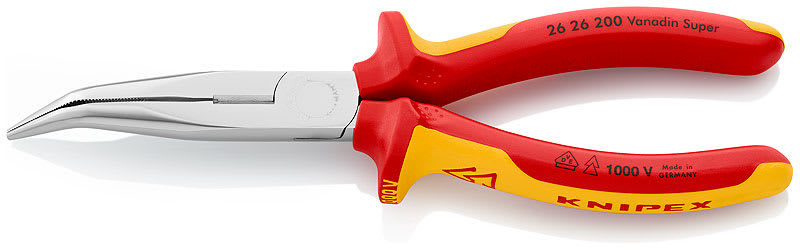 Knipex Snipe Nose Side Cutting Pliers 1000V 200mm
