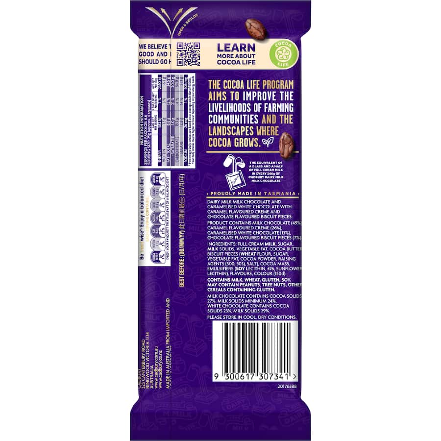Cadbury Chocolate Dairy Milk Caramel Mudcake 167g