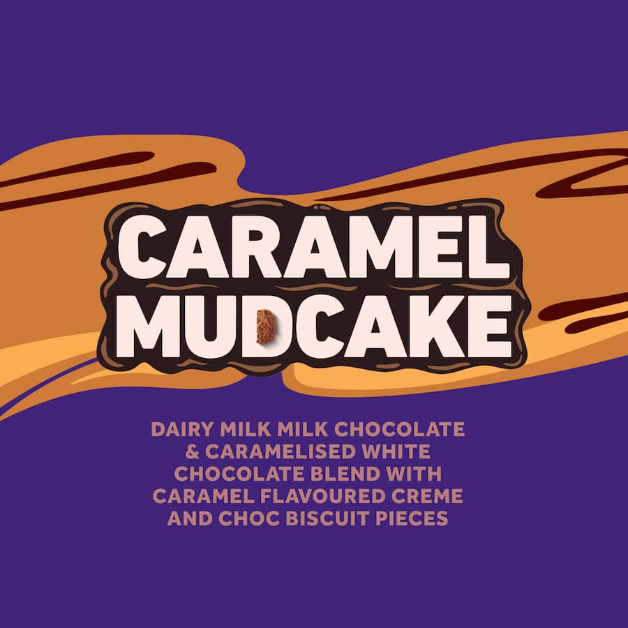 Cadbury Chocolate Dairy Milk Caramel Mudcake 167g