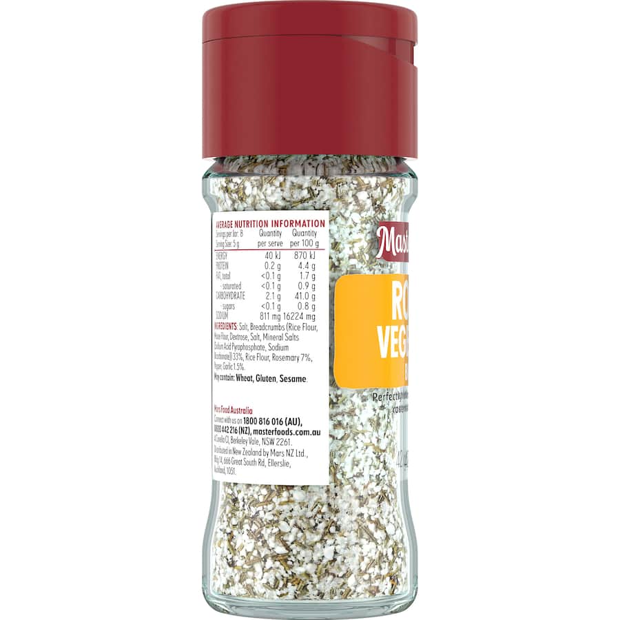 Masterfoods Seasoning Roast Vegetable Blend Jar 42g